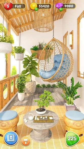 Garden & Home : Dream Design Mod स्क्रीनशॉट 2