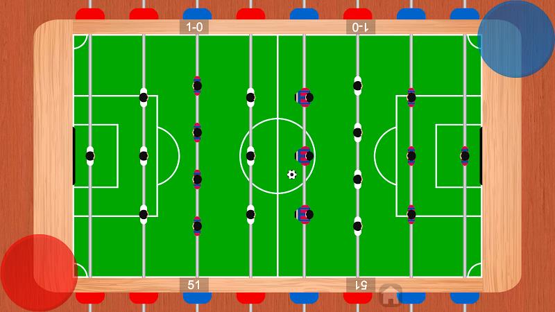 Foosball table soccer 1 2 3 4 स्क्रीनशॉट 3