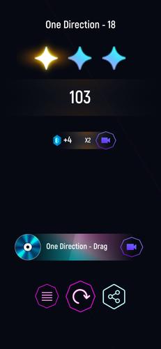 One direction Tiles Hop EDM Ru ภาพหน้าจอ 0