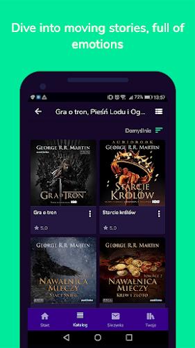 Audioteka: Audiobooks& Podcasts স্ক্রিনশট 2