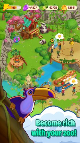 Wild Merge: Animal Puzzle Game Tangkapan skrin 3