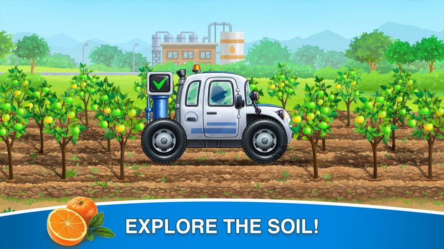 Farm kids games my Farming car स्क्रीनशॉट 2