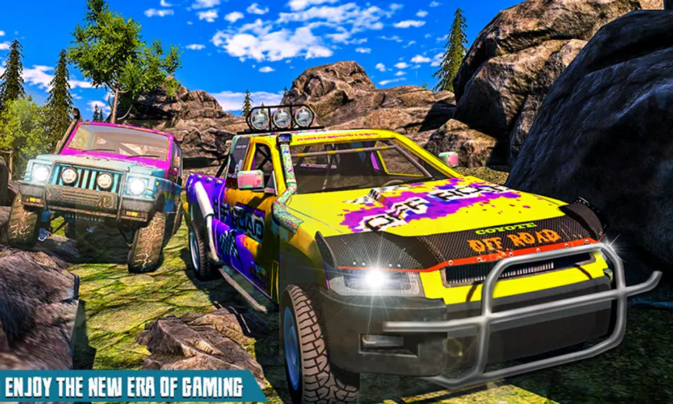 Monster 4x4 Offroad Jeep Stunt Racing 2019 Schermafbeelding 3