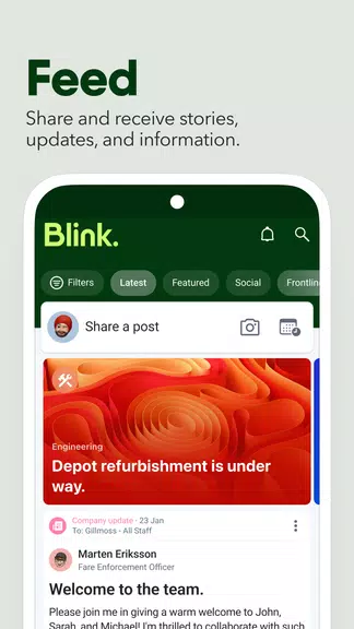 Blink - The Frontline App Screenshot 2