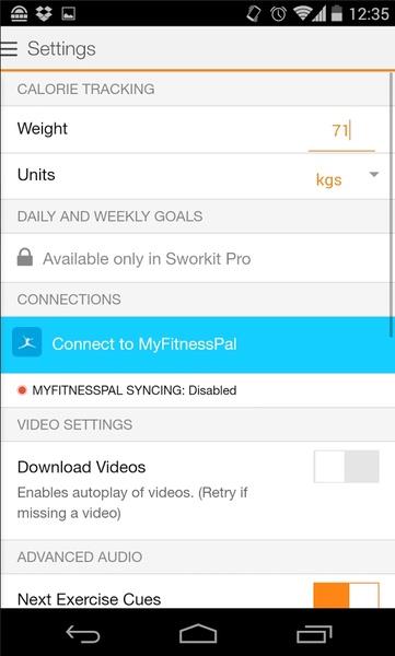 Sworkit Screenshot 2