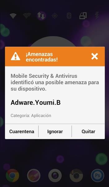 Schermata Mobile Security and Antivirus 1