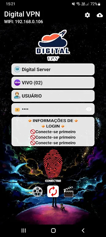 DigitalVPN Captura de pantalla 2