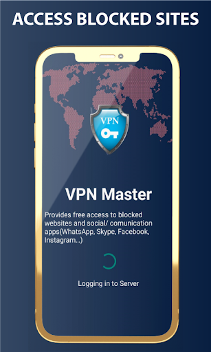 VPN Proxy Master Safe & secure ภาพหน้าจอ 0