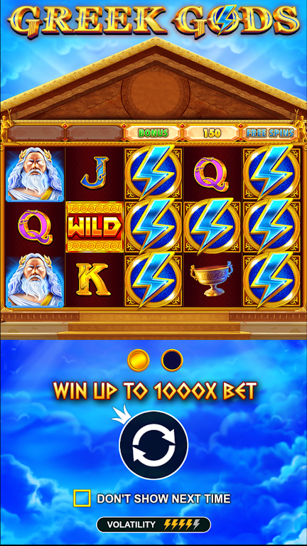 Greek Gods - Slot Casino Game Captura de pantalla 0