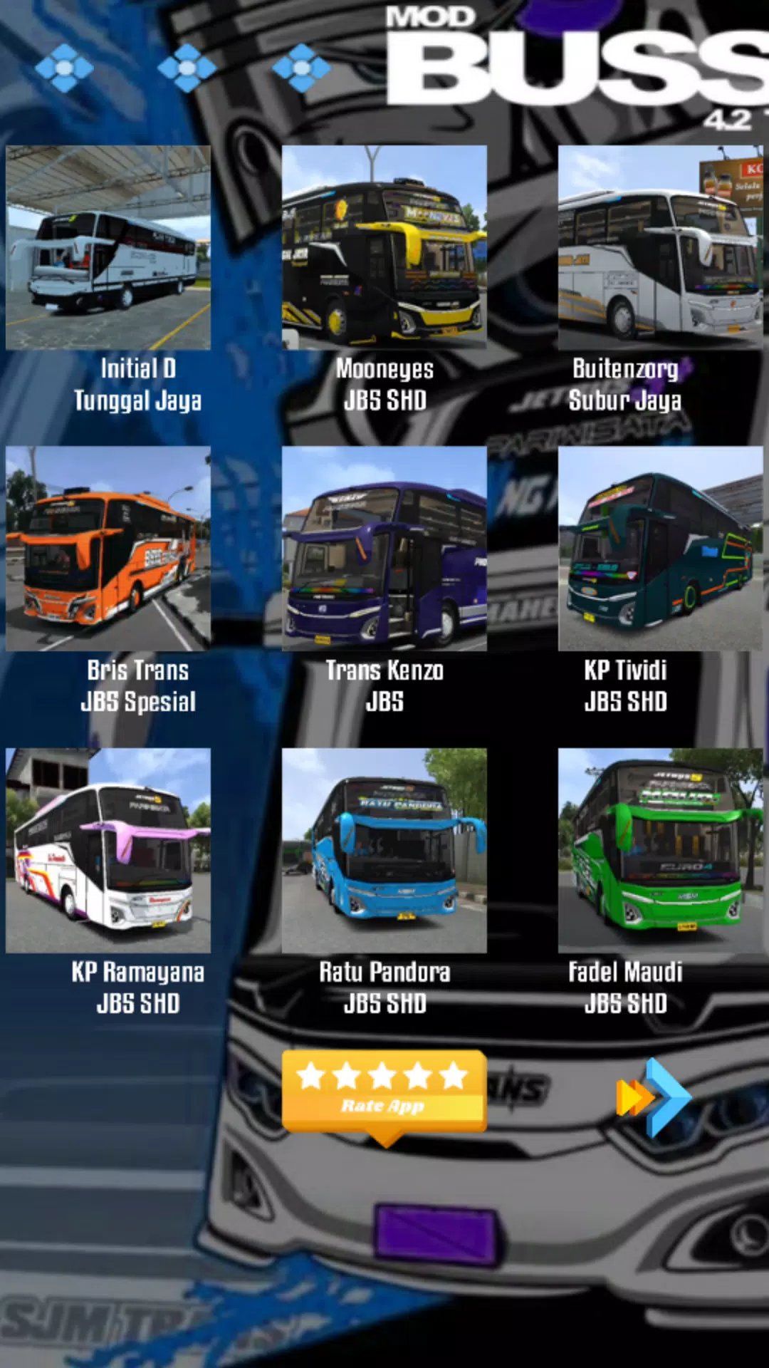 Mod Bussid 4.2 Terbaru स्क्रीनशॉट 2