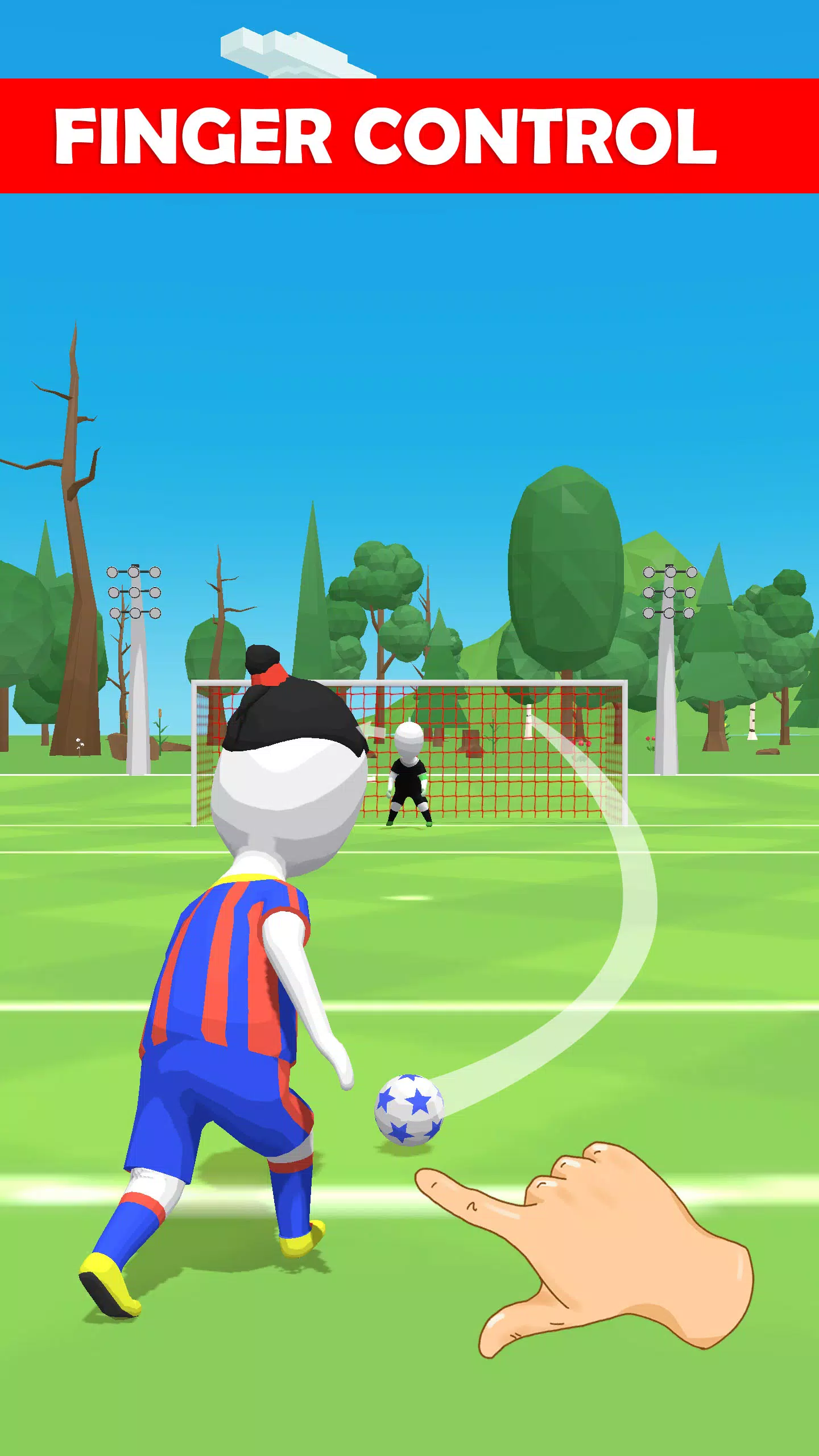 Stickman Freekick 스크린샷 0