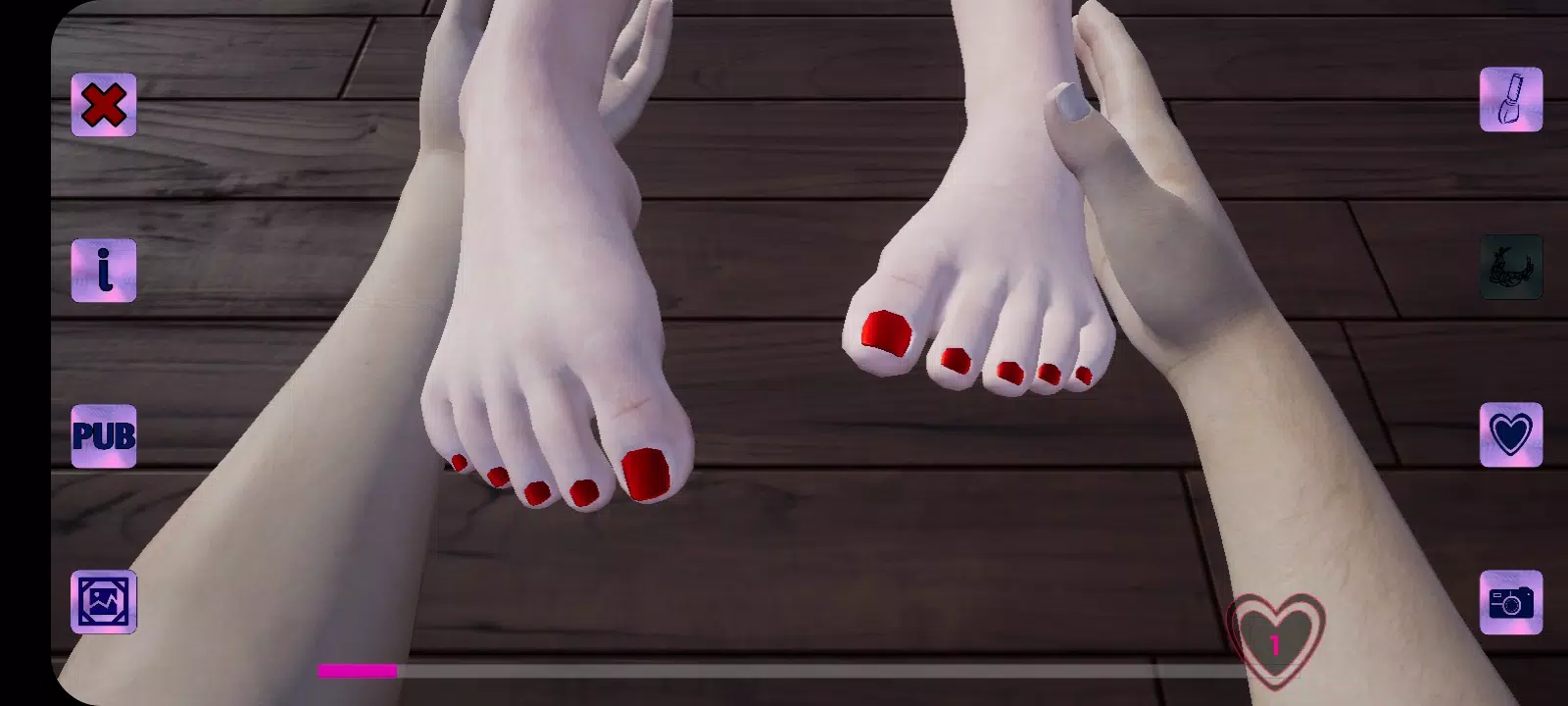 Girl feet Screenshot 0