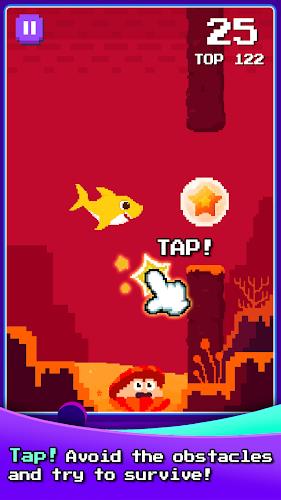 BabyShark 8BIT:Finding Friends Schermafbeelding 1