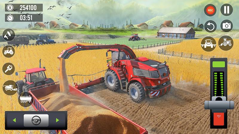 Supreme Tractor Farming Game স্ক্রিনশট 0