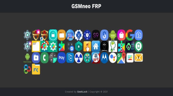 GSMNeo FRP ဖန်သားပြင်ဓာတ်ပုံ 1