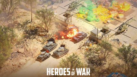 Heroes of War: Idle army game應用截圖第1張