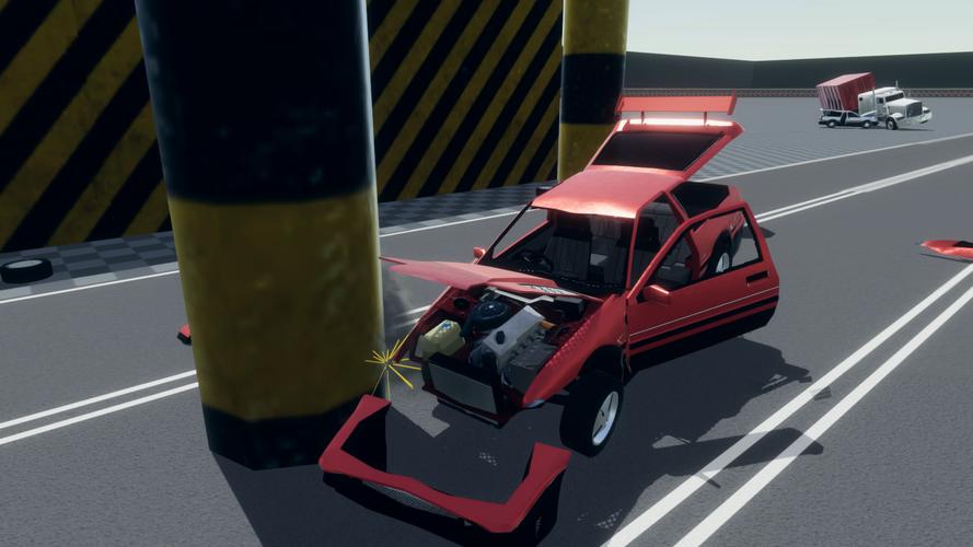 Car Crash Simulator Sandbox 3D Schermafbeelding 1