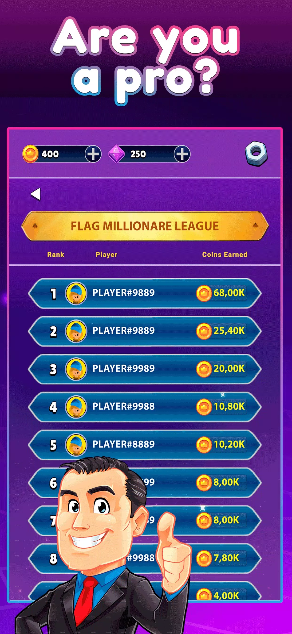 Millionaire Trivia : Game Quiz स्क्रीनशॉट 2