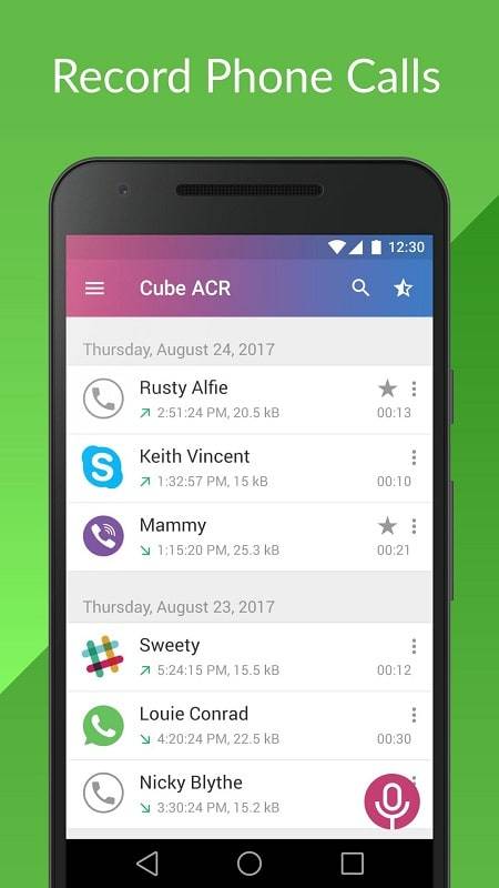 Call Recorder – Cube ACR ဖန်သားပြင်ဓာတ်ပုံ 2