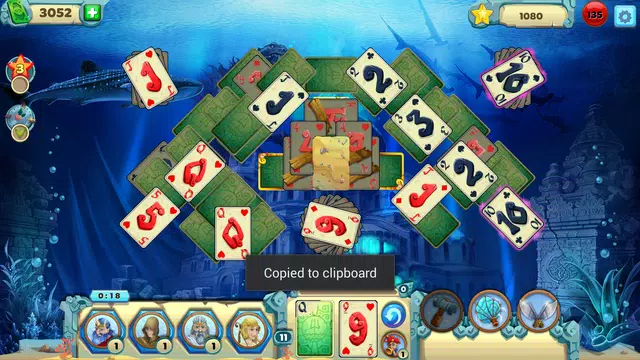 Solitaire Atlantis स्क्रीनशॉट 2