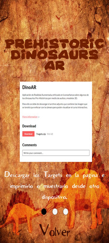 DinoAR ภาพหน้าจอ 1