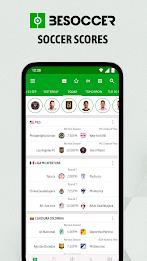 BeSoccer - Résultats de foot Capture d'écran 0
