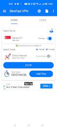 SlimFast VPN Capture d'écran 1