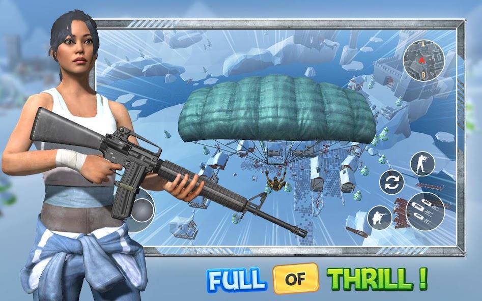 Survival Battle Offline Games Mod Tangkapan skrin 0