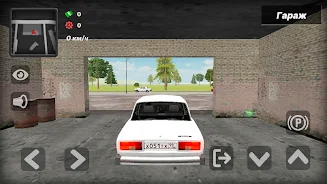 VAZ 2105 Russian Car Simulator Tangkapan skrin 2