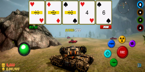 Tank Skill Poker Zrzut ekranu 1