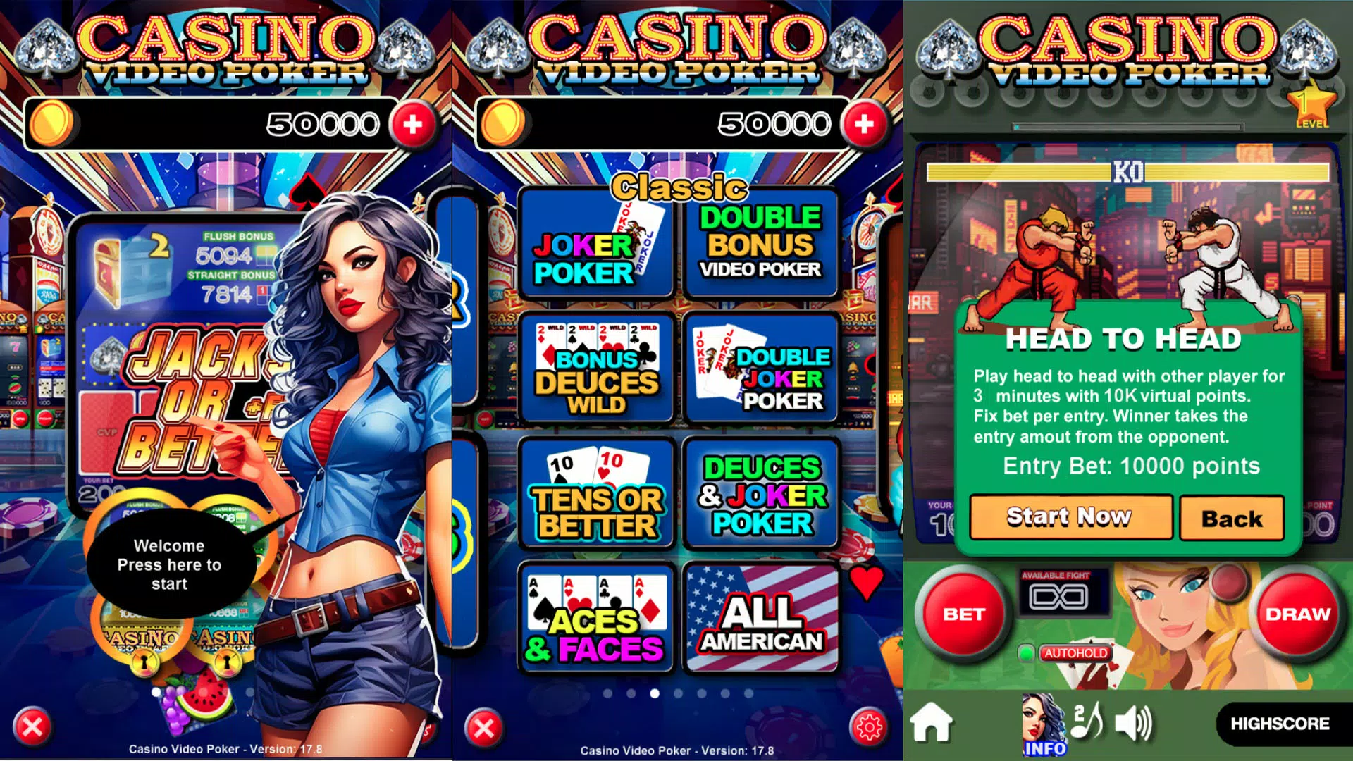 Casino Video Poker Screenshot 0