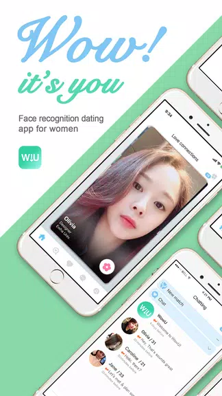 WowU– Face recognition Dating, Meet Singles & Chat應用截圖第0張