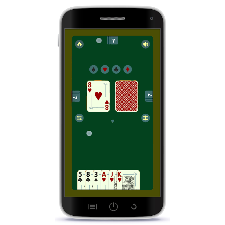 Crazy Eights UNO Offline ဖန်သားပြင်ဓာတ်ပုံ 2