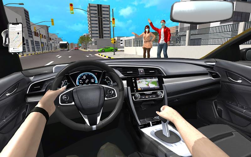 Open World Taxi Sim 2023 Tangkapan skrin 3