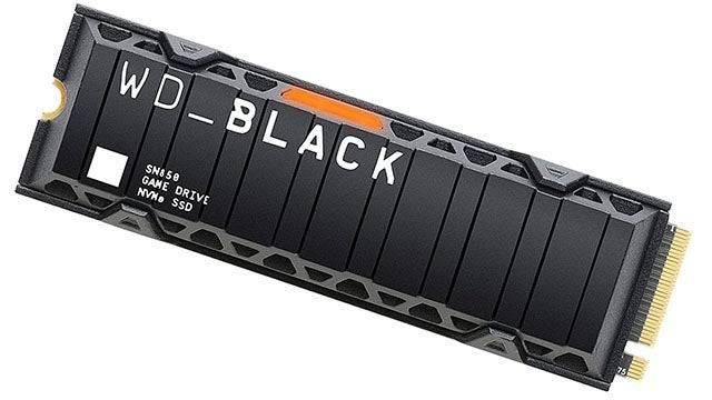 WD Black SN850X 2TB PCIe Gen4 x4 M.2 SSD with Preinstalled Heatsink