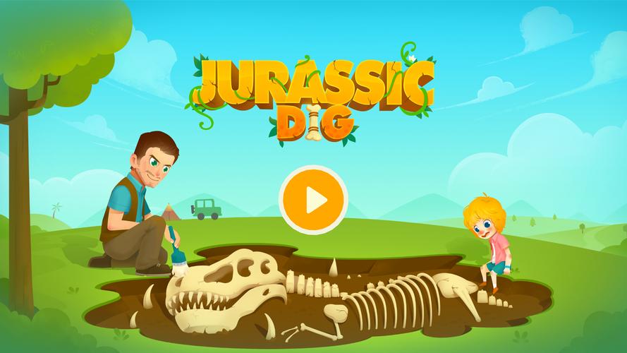 Jurassic Dig - Games for kids Screenshot 0