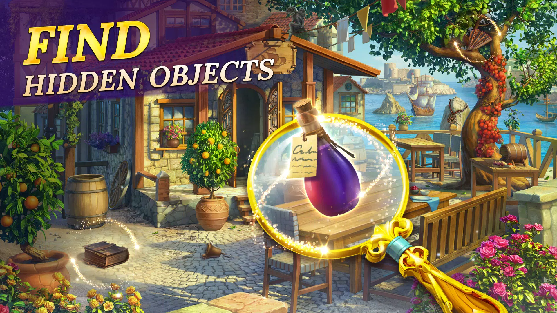 Sherlock・Hidden Object Mystery Ekran Görüntüsü 1