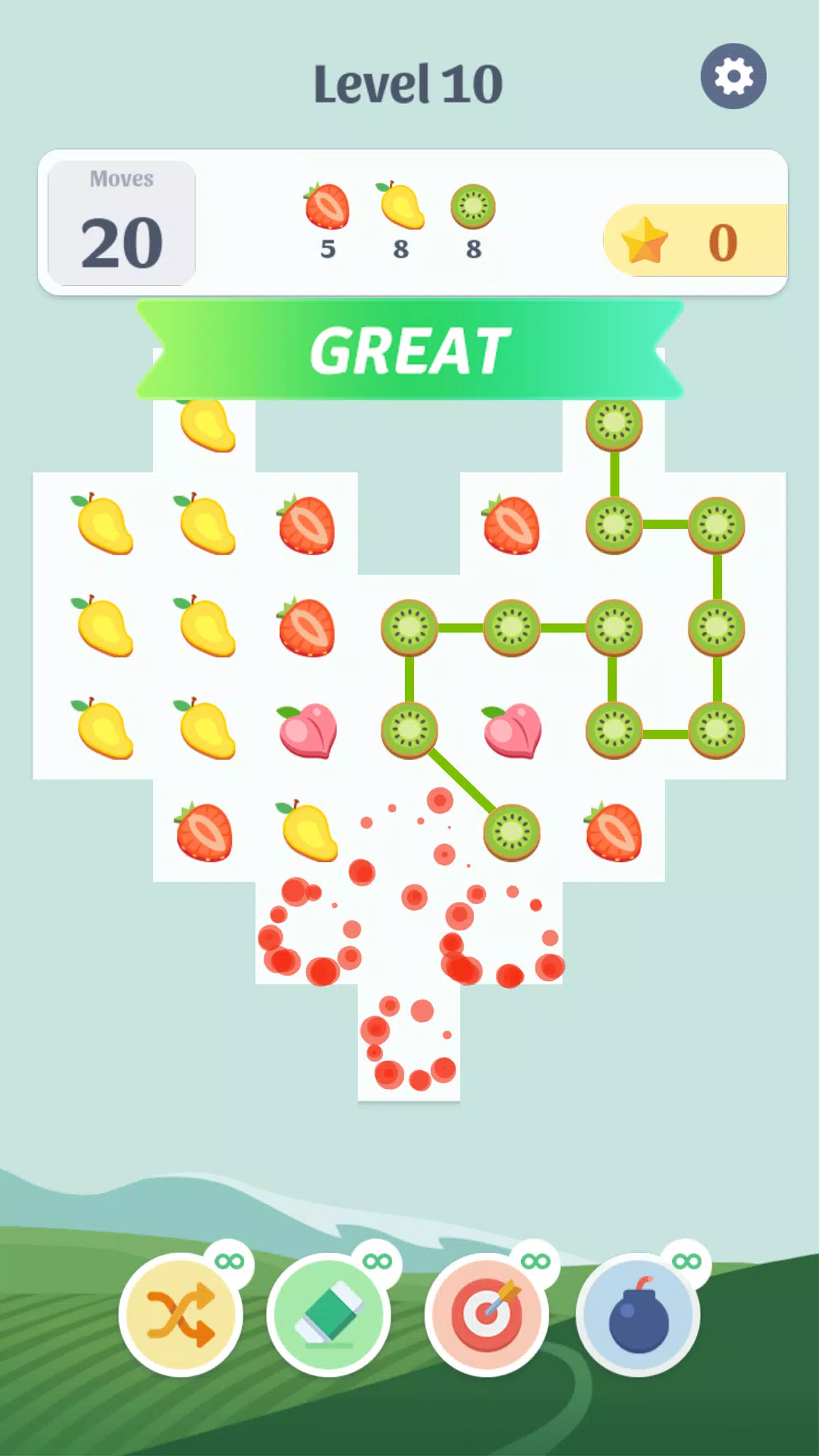 Fruit Game: Connect & Blast应用截图第2张