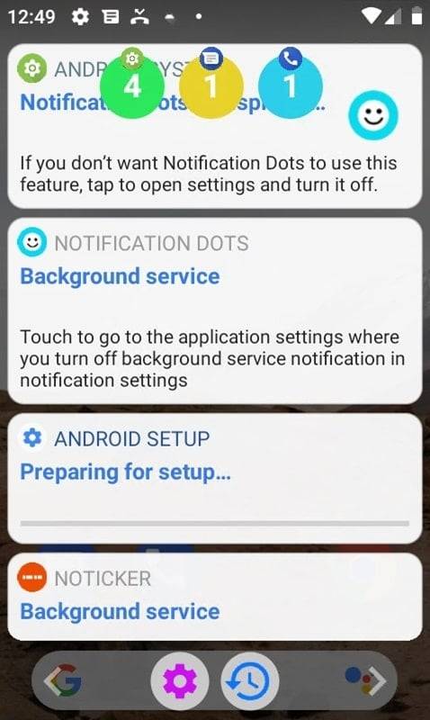 Notification Dots