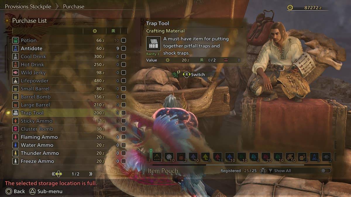 Image: Trap Tools Purchase