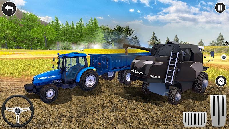 Supreme Tractor Farming Game স্ক্রিনশট 1