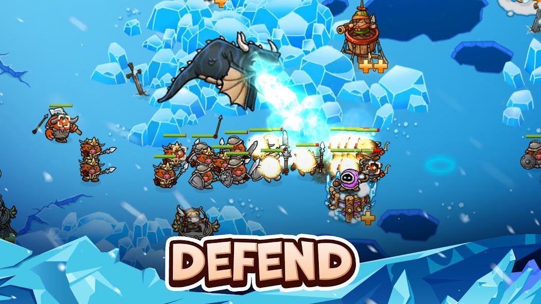 Schermata Crazy Defense Heroes - TD Game Mod 0