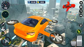 Flying Car Simulator: Car Game Screenshot 1