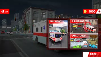 city ambulance game ภาพหน้าจอ 1