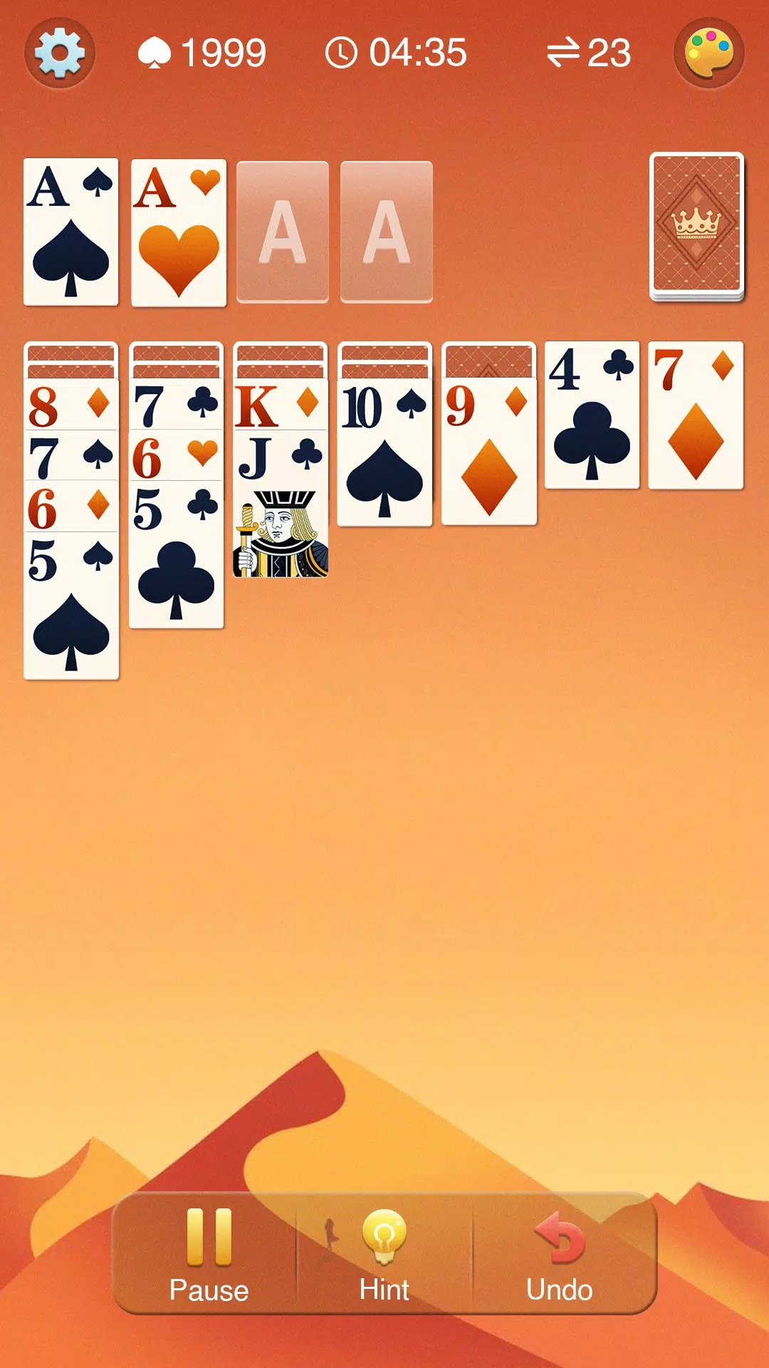 Solitaire Card Game Captura de tela 2