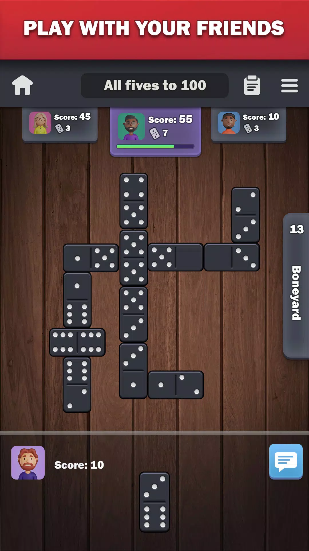 Schermata Dominoes online - play Domino! 1