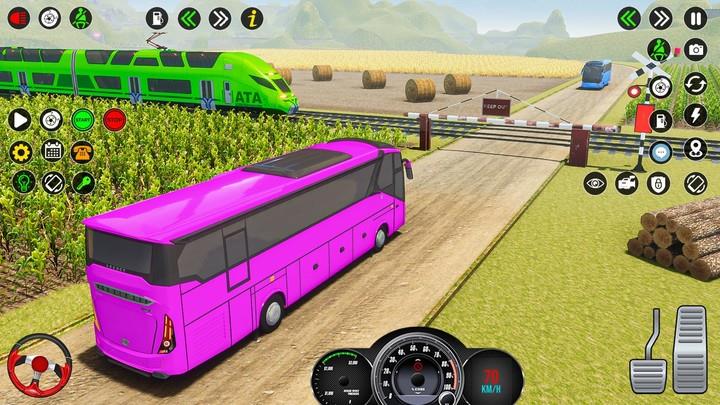 Offroad Bus Driving Simulator Captura de pantalla 3