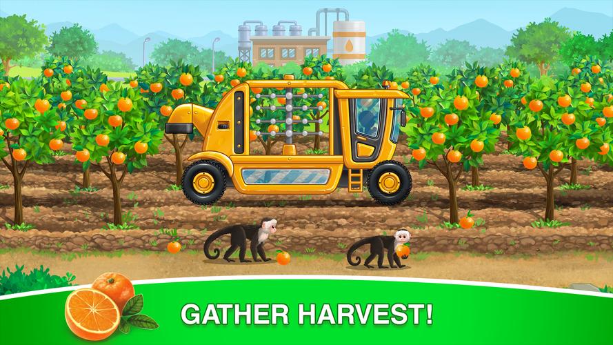 Farm kids games my Farming car स्क्रीनशॉट 3