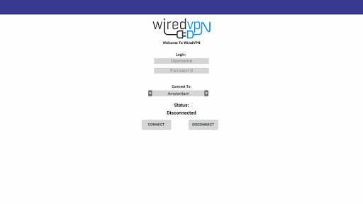 Wired VPN Client 스크린샷 1