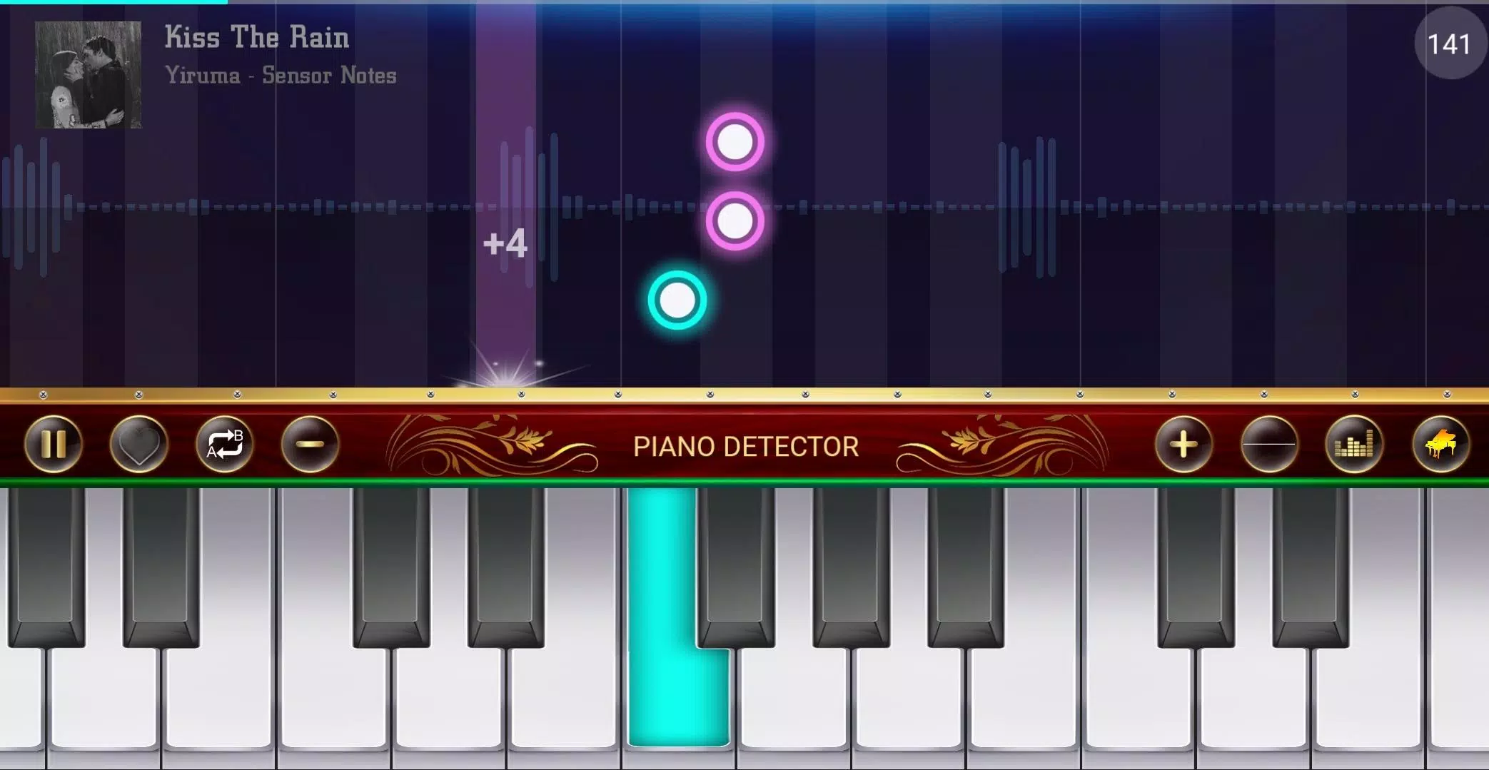 Piano Detector Capture d'écran 0